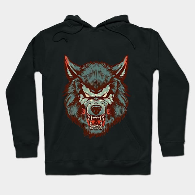 WEREWOLF Hoodie by abovetheundergroundbrand